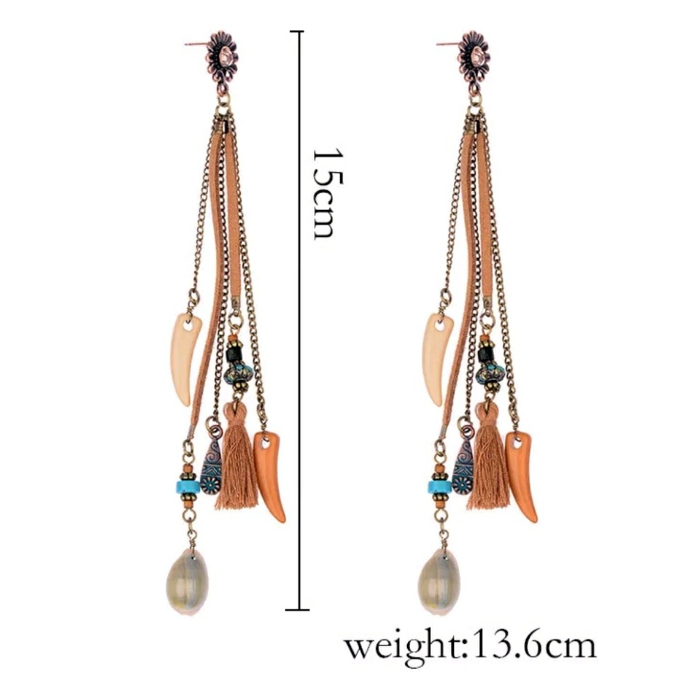 Bohemian Earrings - Picture 2 of 5